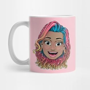 Reva Prisma smiling face emoji Mug